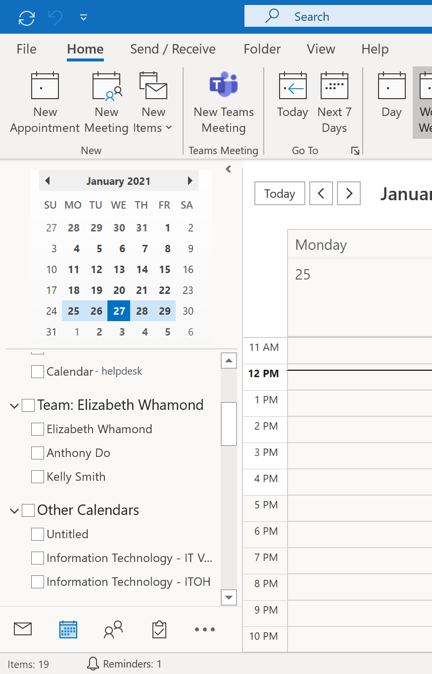 Link SharePoint Calendar to Outlook Second Harvest of Silicon Valley